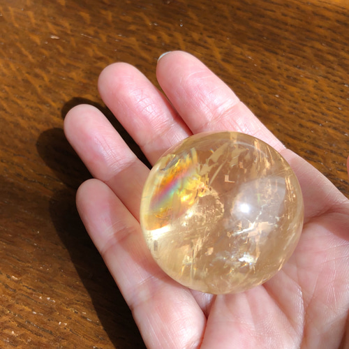 ✨やす✨ゴールデンカルサイト　約38㎜　丸玉　スフィア ☆スペシャル｜ゴールデンカルサイト｜スフィア 38mm｜丸玉｜原石