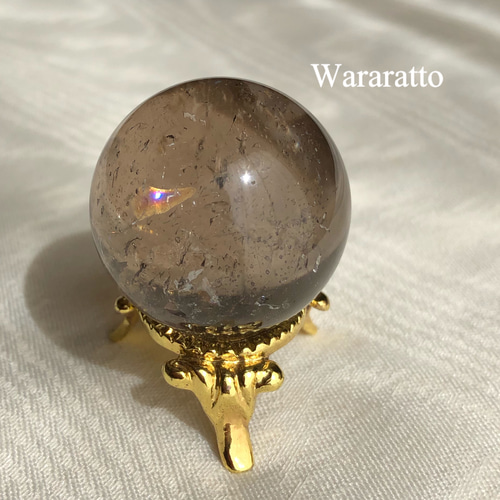 ☆スモーキークォーツ｜スフィア 31mm｜丸玉｜原石｜天然石 天然石
