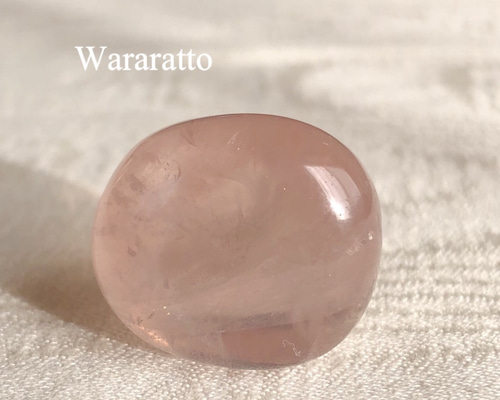 ローズクォーツ タンブル 9x6x4mm 1連売り[U1B-001] ローズクォーツ