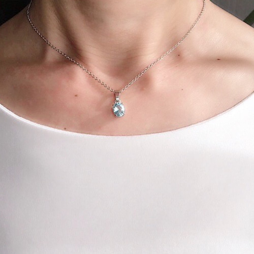 今週の新着アイテム ☆1点もの｜宝石質｜1.46ct アクアマリン｜非加熱｜ペンダント アクセサリー