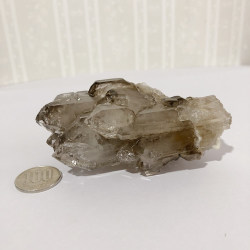 ☆ジャカレー水晶|スモーキー エレスチャルクォーツ|水晶 ☆ジャカレー水晶|スモーキー エレスチャルクォーツ|水晶