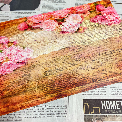 ラスト1セット【特価】No.7 デザインペーパー A4 光沢紙 手帳 towa