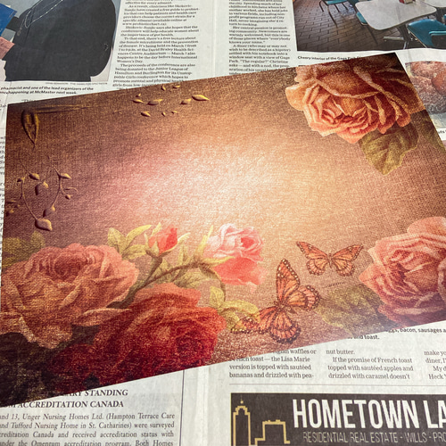 ラスト1セット【特価】No.7 デザインペーパー A4 光沢紙 手帳 towa