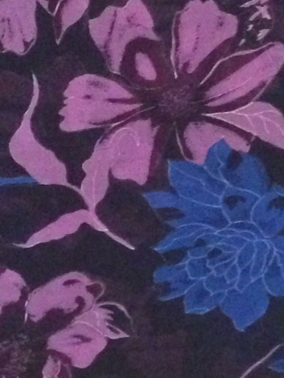 紫とブルーの花が舞う／Purple and blue flowers 5枚目の画像