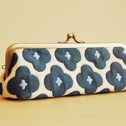 ミナペルホネン【anemone】がま口 ペンケース がま口 printemps