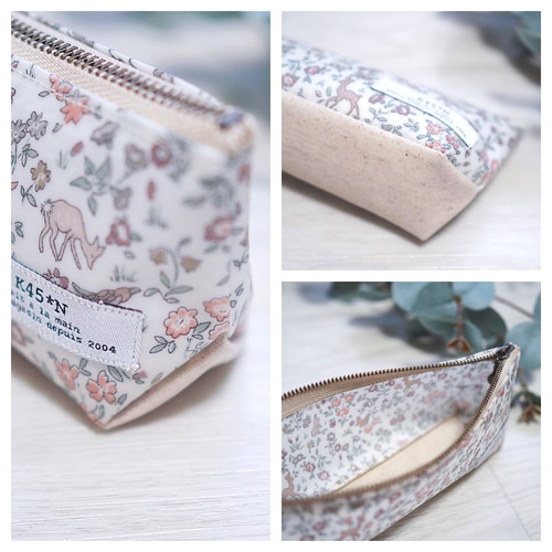 K45*N ペンケース リバティ メドウテイルズ フレンチカラー ペンケース