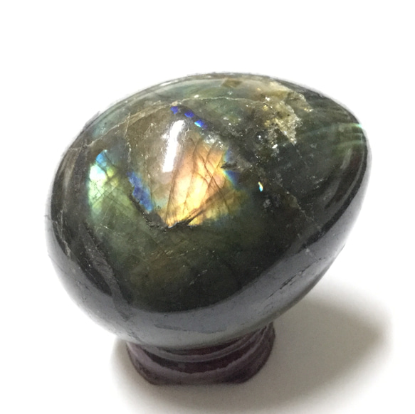 一点物☆ ヒーリングパワーストーン 天然石 ラブラドライト エッグ型