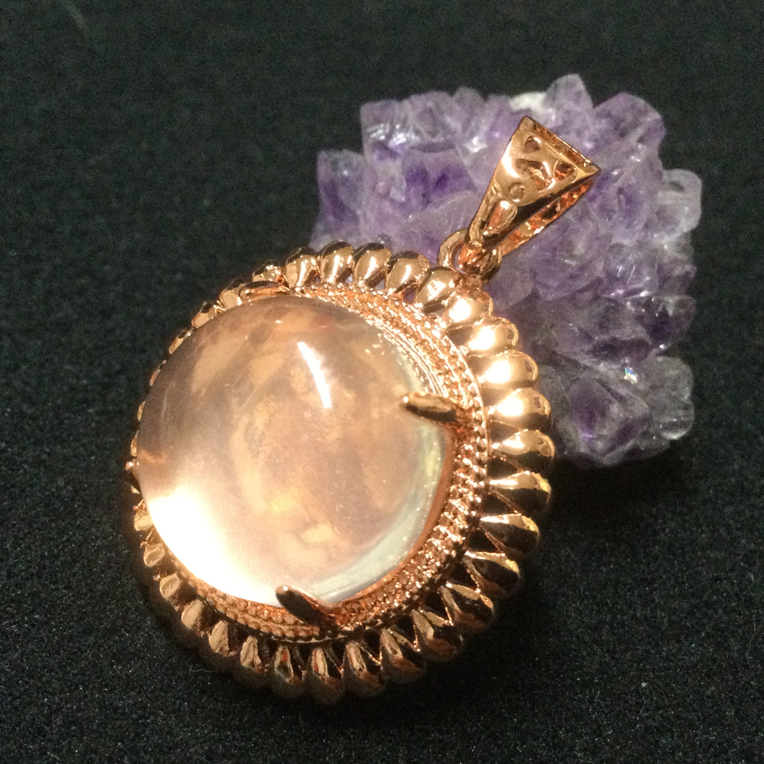 一点物☆送料無料ヒーリングストーン 天然石 メタモルフォーゼス シルバー９２５製ペンダントヘッド ②