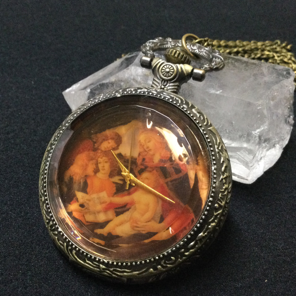 訳有りお買い得☆送料無料 アンティーク調 セピアカラー 聖母