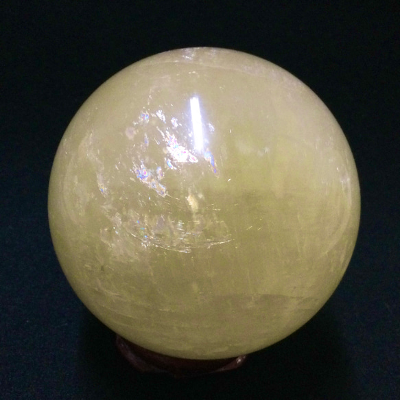 一点物☆ ヒーリングストーン 天然石 ハニーカルサイト 原石 丸