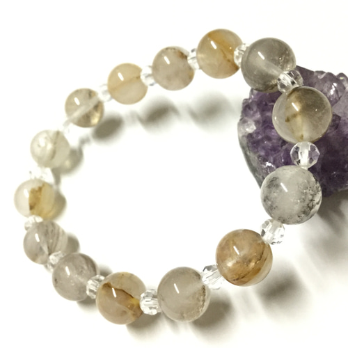 スーパーセブン/シトリン/ディープローズブレP-262 ブレスレット marve  