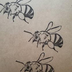 消しゴムはんこ【昆虫】ミツバチ 1枚目の画像