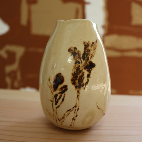 金華たたら作り花器 一輪挿し・花瓶・花器 にじいろクレヨン
