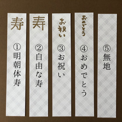 海色✴︎波と泡のご祝儀袋 6枚目の画像