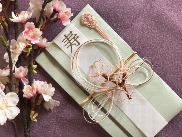桜の祝儀袋 1枚目の画像