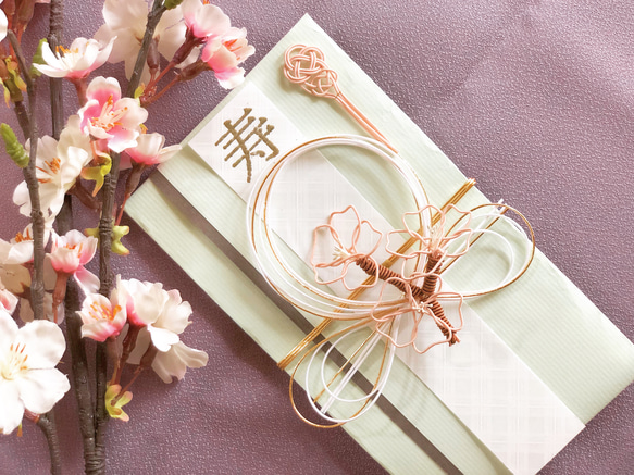 桜の祝儀袋 3枚目の画像