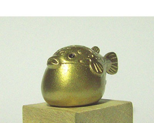 フグのオブジェ　置物　フグ【国産】 フグの置物 □置物コレクション その他置物 aoao 通販 10089584