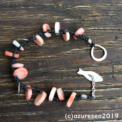 Uroco bracelet　SILVER / 宝石サンゴのウロコブレスレット 1枚目の画像