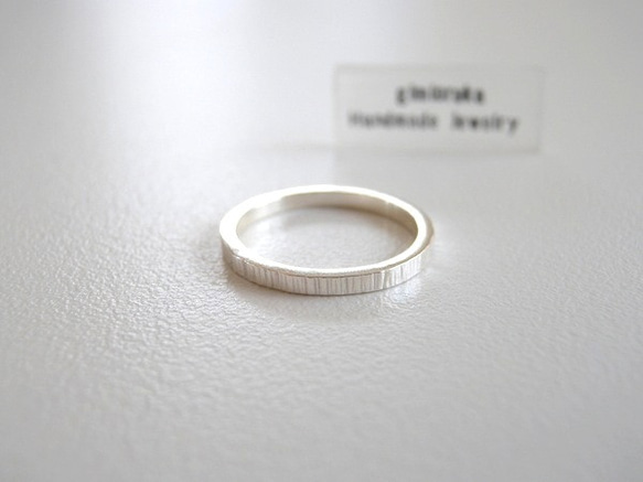 雨(アンチテーゼ)/リング【silver950】 1枚目の画像