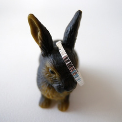 雨(アンチテーゼ)/リング【silver950】 4枚目の画像