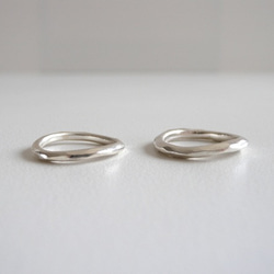 ライク(細) / リング【silver950】 4枚目の画像