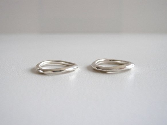 ライク(細) / リング【silver950】 4枚目の画像