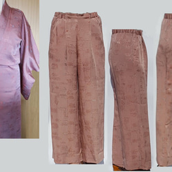 レオさま❣️ 専用子供着物リメイク 変形ワイドパンツ レオさま❣️ 専用子供着物リメイク 変形ワイドパンツ レオさま