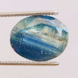 12.2ｃｔ　天然石　カイヤナイト　オーバル　ルース 1枚目の画像