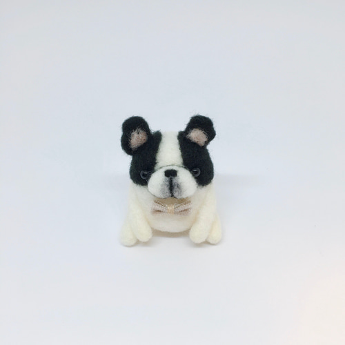 Yahoo!オークション - ミニチュア羊毛フェルト犬【5.8cmの