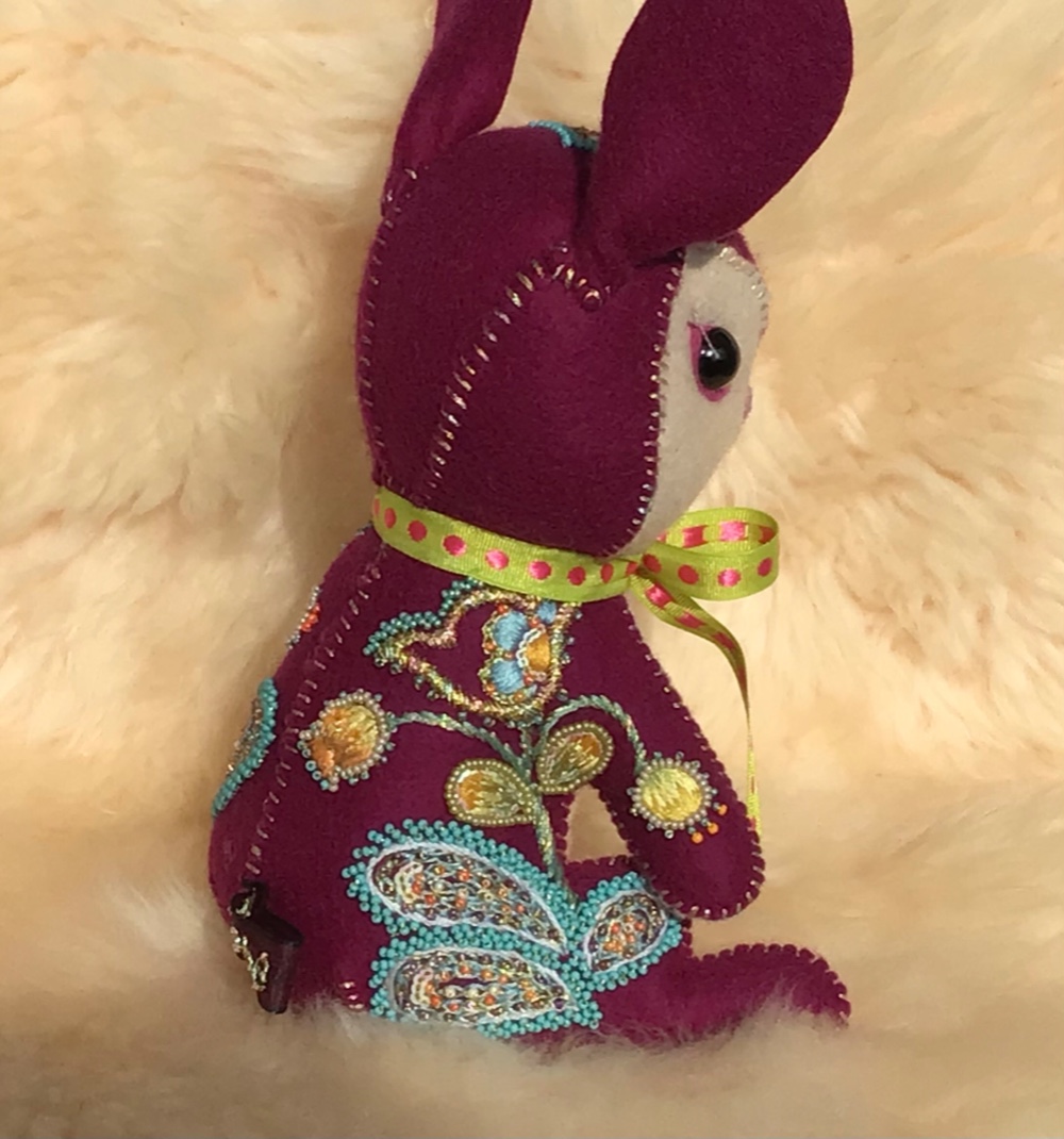 エンブロイダリーうさぎ（大）