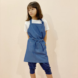 【93様専用】110〜160小学生エプロン/三角巾/キッズエプロン/給食/子供エプロン/エプロンセット/男の子/女の子 4枚目の画像