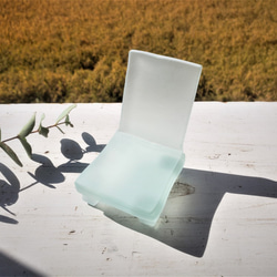 ガラスの椅子マット　置物　オブジェ　インテリア　 6枚目の画像