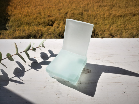 ガラスの椅子マット　置物　オブジェ　インテリア　 6枚目の画像