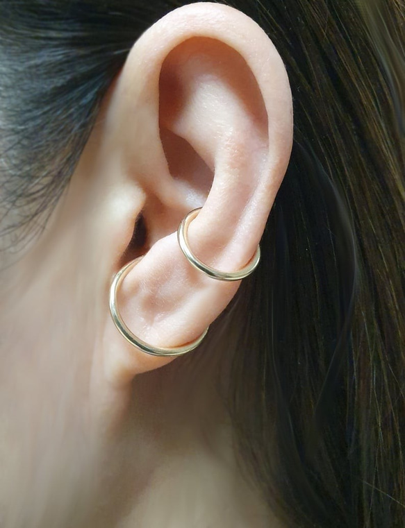 耳骨夾, 免運費,14Gauge Fake Conch Piercing Ear Cuff ,Cartilage 第1張的照片