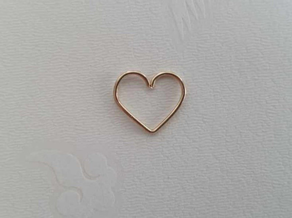 耳骨夾, 免運費, Single of Helix Heart Cartilage Earring 第6張的照片