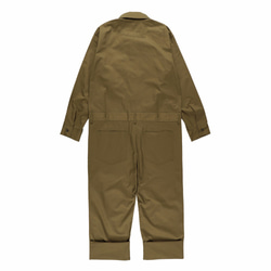 [S sold out] CUT JUMPSUITS / KHAKI [緊身版型和簡約設計] 第2張的照片