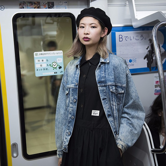 CUT JUMPSUITS DRESS / BLACK［シンプルなのに個性的］ 16枚目の画像