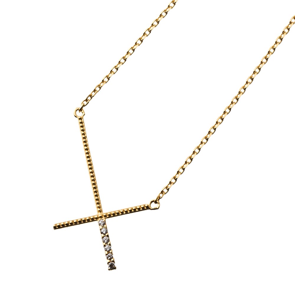 Reverse cross necklace リバースクロスネックレス　ELP0006SG