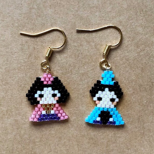 組み合わせ自由】デリカビーズピアス/イヤリング Once a year シリーズ