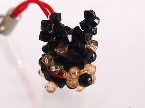 ビーズのミニチュアピンシャー 1枚目の画像