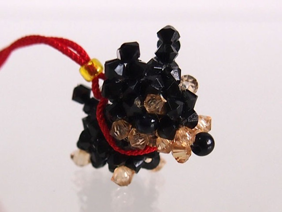 ビーズのミニチュアピンシャー 3枚目の画像