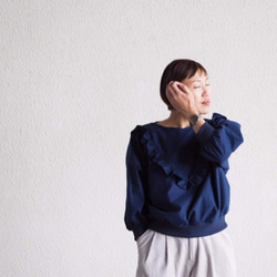 frill pullover 1枚目の画像