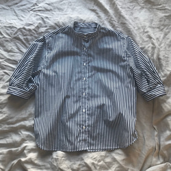 stand collar shirt 2枚目の画像