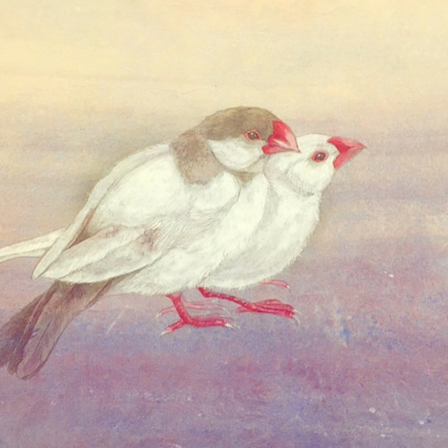 日本画 鳥の絵 日本画 鳥の絵