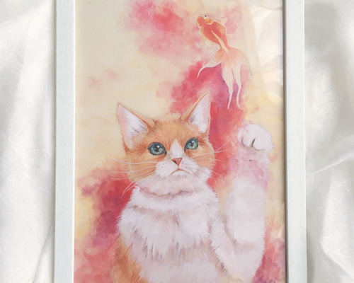 日本画(31)　子猫 g4-an065.jpg
