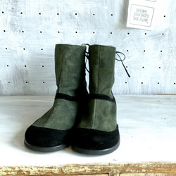 MOSS boots　モスグリーン 2枚目の画像