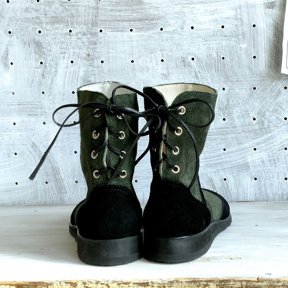 MOSS boots　モスグリーン 3枚目の画像