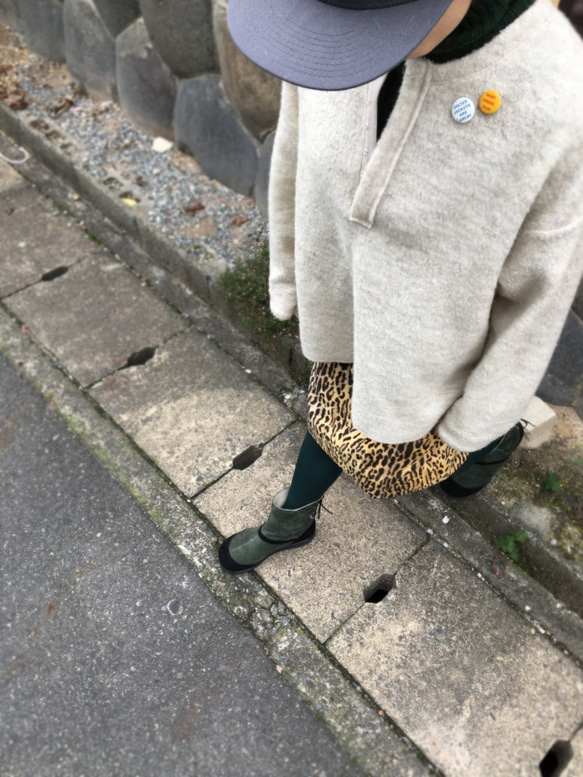 MOSS boots　モスグリーン 5枚目の画像