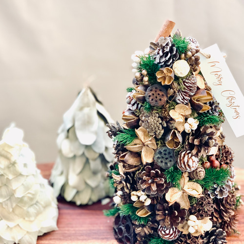 木の実のクリスマスツリー tall ドライフラワー sou-moku 通販