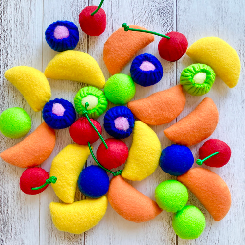 作ってあそぼう‼︎おままごと☆パティシエ気分なフェルトの2段ホール